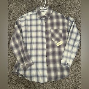 NWT two toned aeropostale flannel